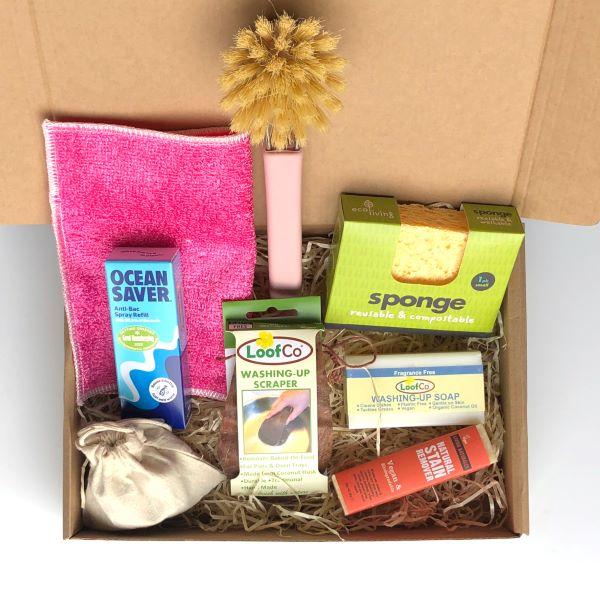 Kitchen and Laundry Green Starter Set Christmas Gift Idea